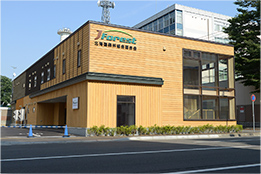 道産材見せる道森連事務所が完成