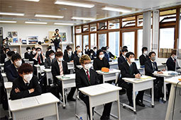 森づくり専門学院、本格スタート