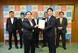 未来森継続を知事に要請