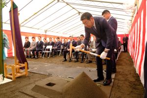 釧路ウッドプロダクツ地鎮祭